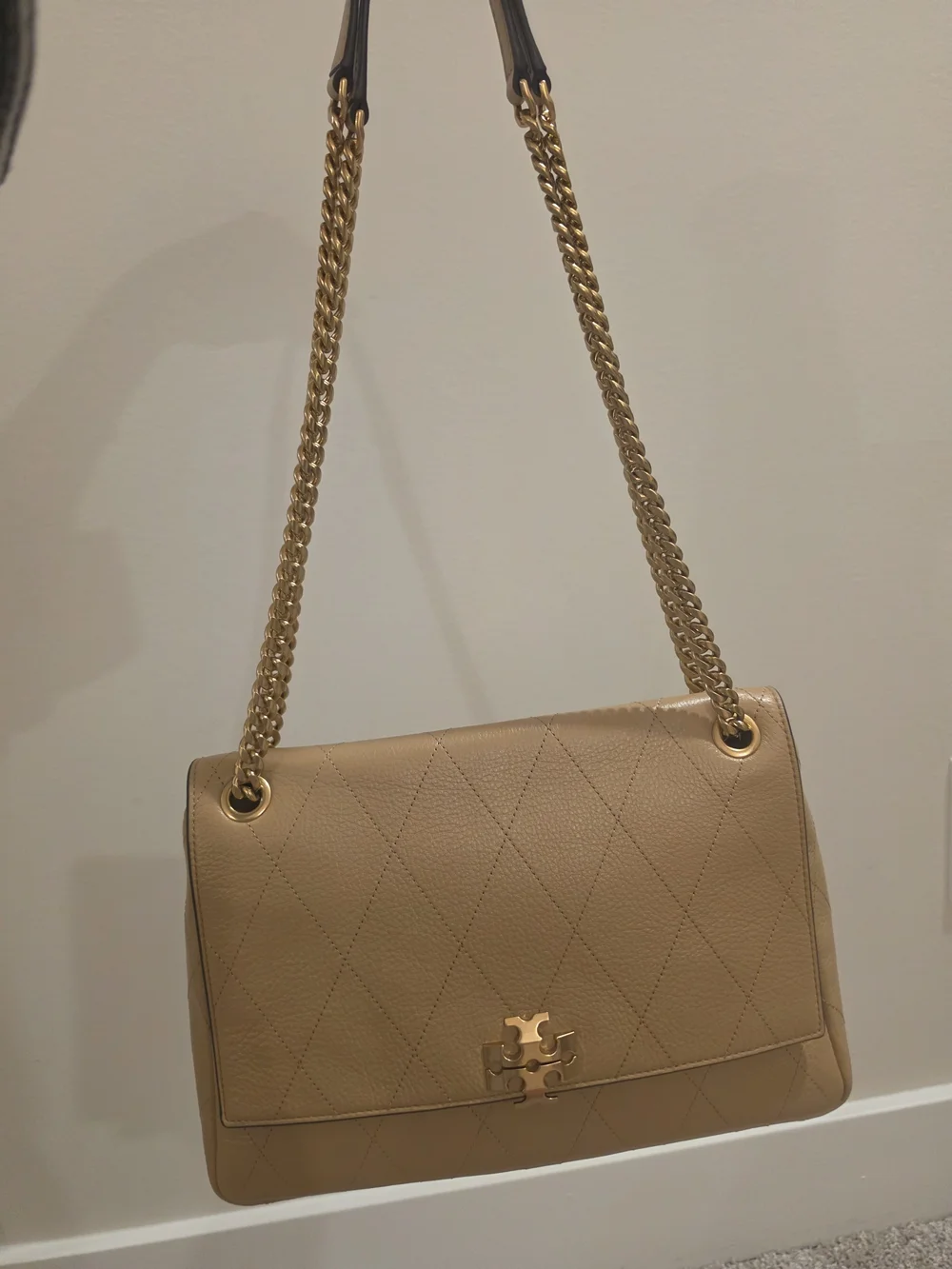 Like New! Charlie Quilted Leather -TORY BURCH - Sold Out Online